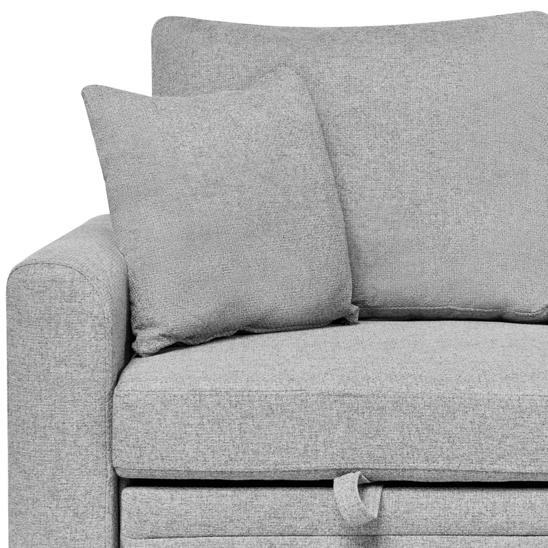 3-sits soffa Nassjo Vänstervänd - Grå - Möbler - Vardagsrum - Bäddsoffor