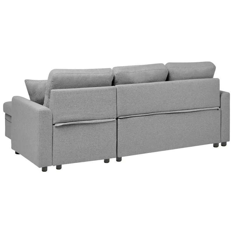 3-sits soffa Nassjo Vänstervänd - Grå - Möbler - Vardagsrum - Bäddsoffor