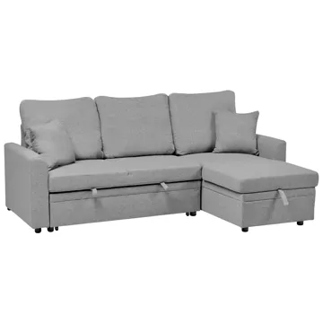 3-sits soffa Nassjo Vänstervänd - Grå - Möbler - Vardagsrum - Bäddsoffor