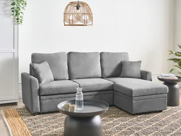 3-sits soffa Nassjo Vänstervänd - Grå - Möbler - Vardagsrum - Bäddsoffor