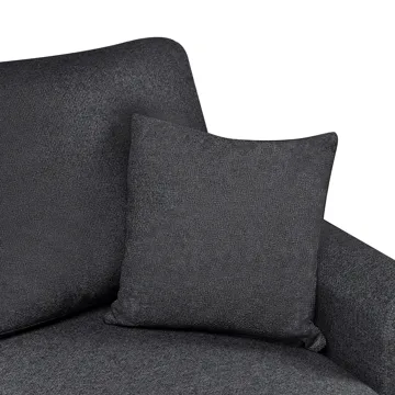 3-sits soffa Nassjo Vänstervänd - Svart - Möbler - Vardagsrum - Bäddsoffor