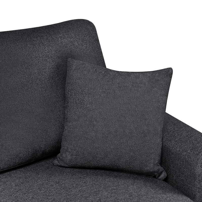 3-sits soffa Nassjo Vänstervänd - Svart - Möbler - Vardagsrum - Bäddsoffor
