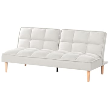 3-sits soffa Siljan - Vit, ljust trä - Möbler - Vardagsrum - Bäddsoffor