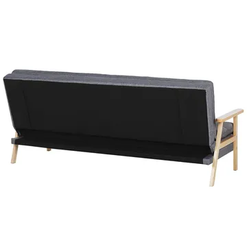 3-sits soffa Tjorn - Grå, ljust trä - Möbler - Vardagsrum - Bäddsoffor - Futon - Futon soffa