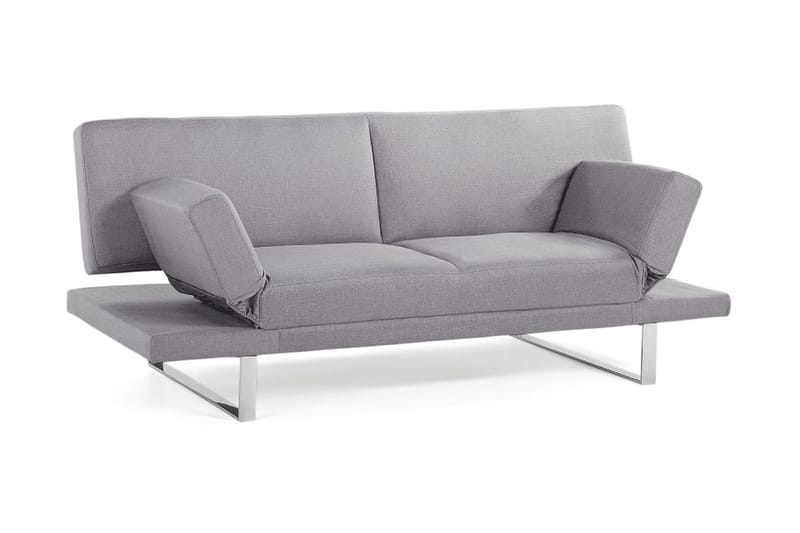 Ramsholt Bäddbar Fällbar Bäddsoffa 105x192 cm i Tyg - Grå - Möbler - Vardagsrum - Bäddsoffor - 4-sits bäddsoffa