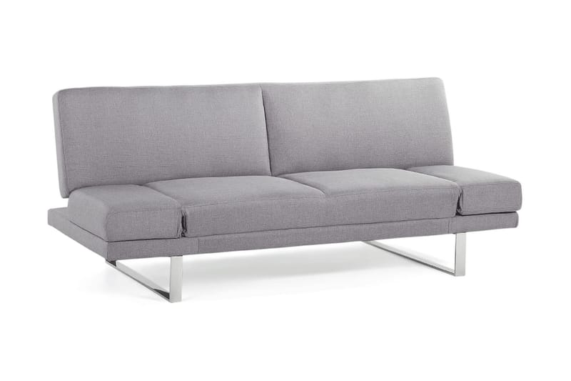 Ramsholt Bäddbar Fällbar Bäddsoffa 105x192 cm i Tyg - Grå - Möbler - Vardagsrum - Bäddsoffor - 4-sits bäddsoffa