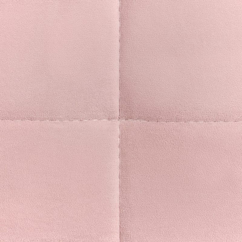 5-sits Bäddsoffa Aberdeen - Rosa, Svart/Sammet - Möbler - Vardagsrum - Bäddsoffor - U bäddsoffa