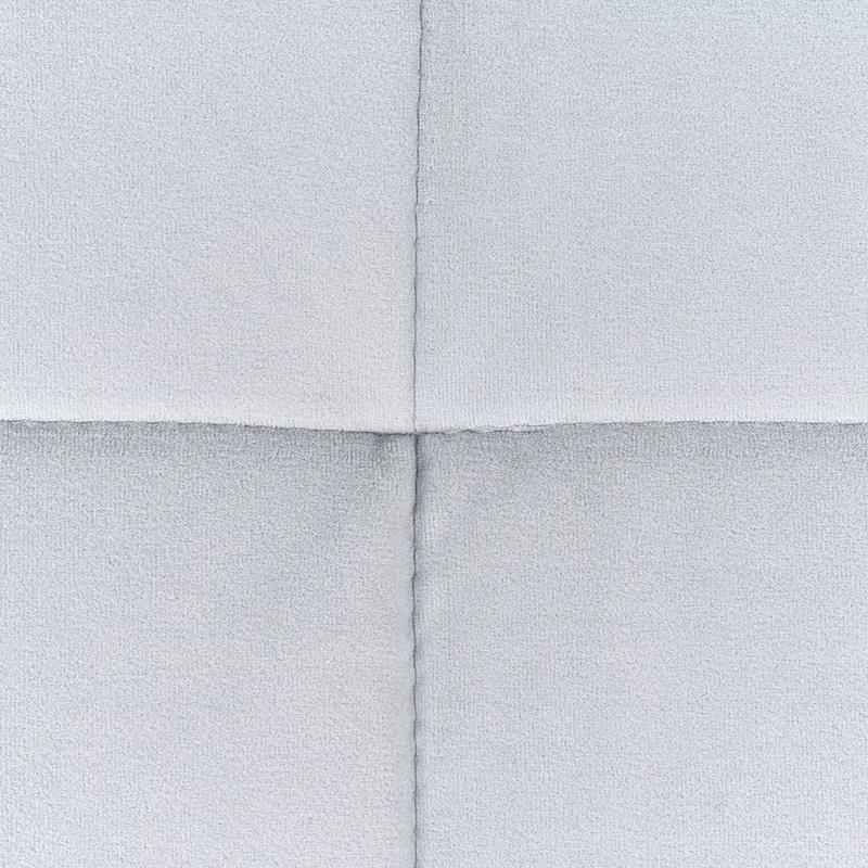 5-sits Modulär soffa Aberdeen - Ljusgrå, svart/Sammet - Möbler - Vardagsrum - Soffor - Modulsoffor - Komplett modulsoffa