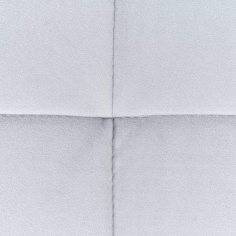 5-sits Modulär soffa Aberdeen - Ljusgrå, svart/Sammet - Möbler - Vardagsrum - Soffor - Modulsoffor - Komplett modulsoffa