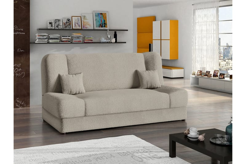 Abron Bäddsoffa 3-sits - Beige - Möbler - Vardagsrum - Bäddsoffor