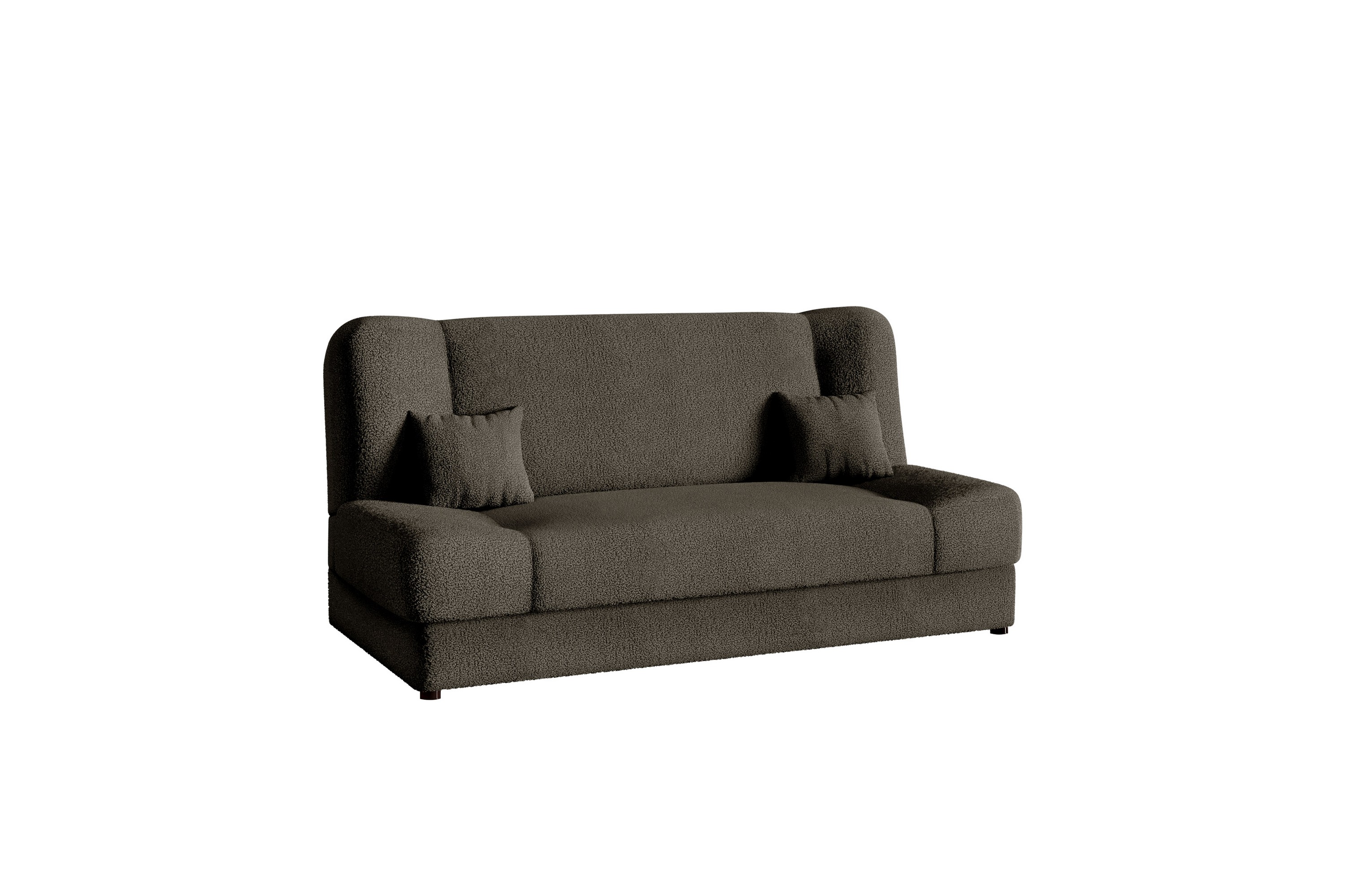 abron bäddsoffa 3-sits - brun