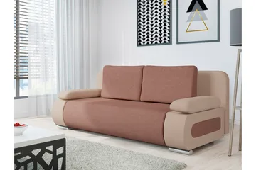 Adelma Bäddsoffa - Rosa - Möbler - Vardagsrum - Bäddsoffor