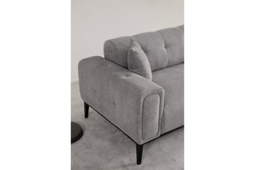 Adelphe Rektangulär Bäddsoffa 88x178 cm i Tyg - Grå - Möbler - Vardagsrum - Bäddsoffor - 4-sits bäddsoffa