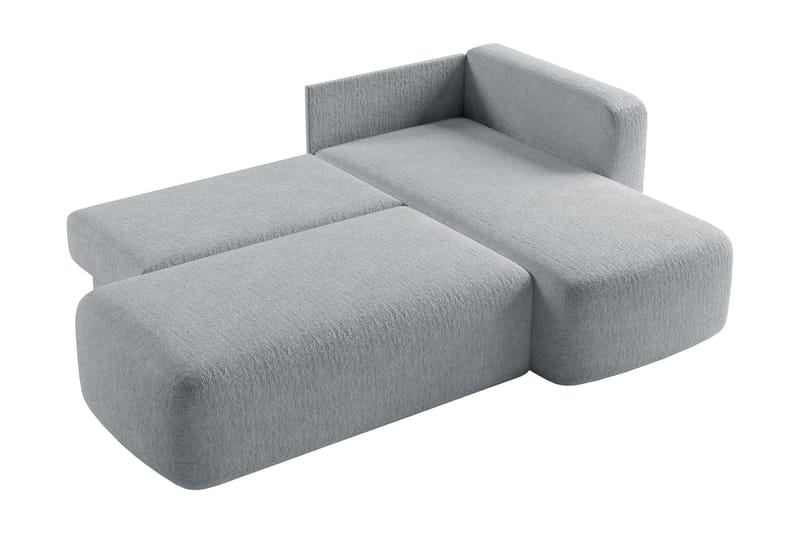 Afir Bäddsoffa m. Divan 2-sits - Blå - Möbler - Vardagsrum - Bäddsoffor