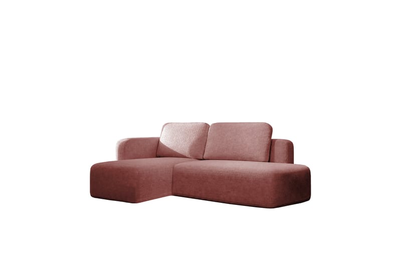 Afir Bäddsoffa m. Divan 2-sits - Rosa - Möbler - Vardagsrum - Bäddsoffor