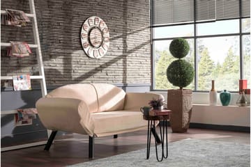 Albertina Bäddsoffa 2-sits - Beige - Möbler - Vardagsrum - Bäddsoffor