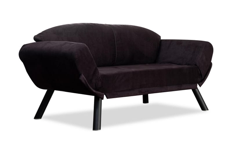 Albertina Bäddsoffa 2-sits - Svart - Möbler - Vardagsrum - Bäddsoffor