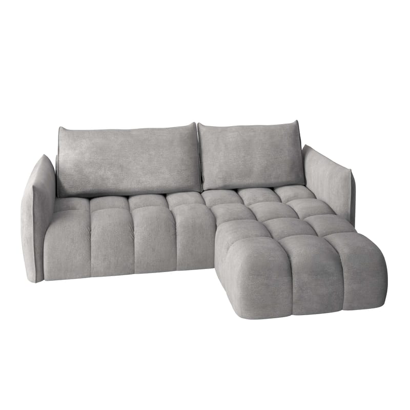 Aldvian 3-sits Bäddsoffa med divan, grå