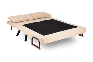 Alfredton Bäddsoffa 2-sits 120x185 - Cream - Möbler - Vardagsrum - Bäddsoffor