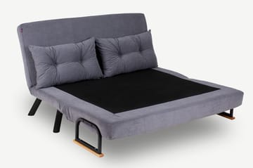 Alfredton Bäddsoffa 2-sits 120x185 - Grå - Möbler - Vardagsrum - Bäddsoffor