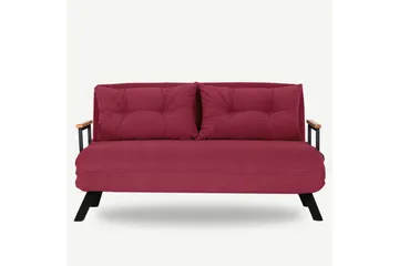 Alfredton Bäddsoffa 2-sits 175x133 cm - Röd - Möbler - Vardagsrum - Bäddsoffor