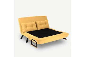 Alfredton Bäddsoffa 2-sits 175x133 cm - Senapsgul - Möbler - Vardagsrum - Bäddsoffor