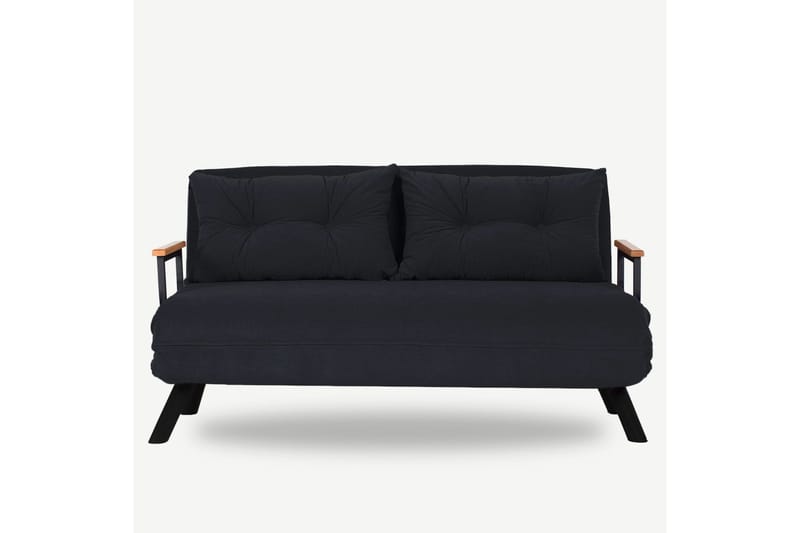 Alfredton Bäddsoffa 2-sits 175x133 cm - Svart - Möbler - Vardagsrum - Bäddsoffor