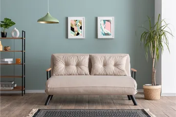 Alfredton Bäddsoffa - Cream - Möbler - Vardagsrum - Bäddsoffor
