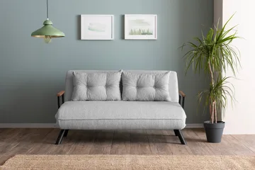 Alfredton Bäddsoffa - Grå - Möbler - Vardagsrum - Bäddsoffor