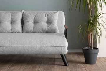 Alfredton Bäddsoffa - Grå - Möbler - Vardagsrum - Bäddsoffor
