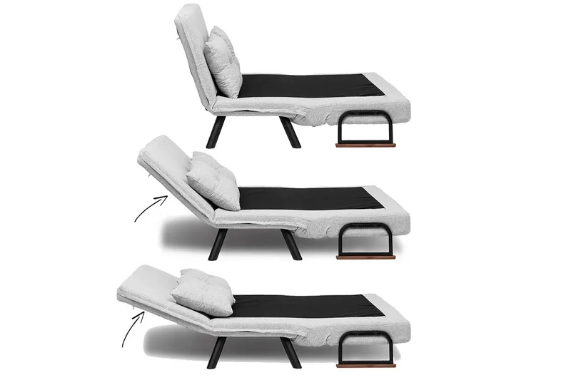 Alfredton Bäddsoffa - Grå - Möbler - Vardagsrum - Bäddsoffor