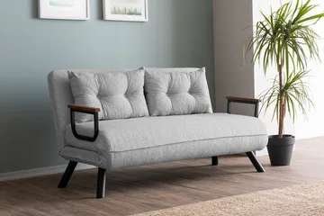 Alfredton Bäddsoffa - Grå - Möbler - Vardagsrum - Bäddsoffor