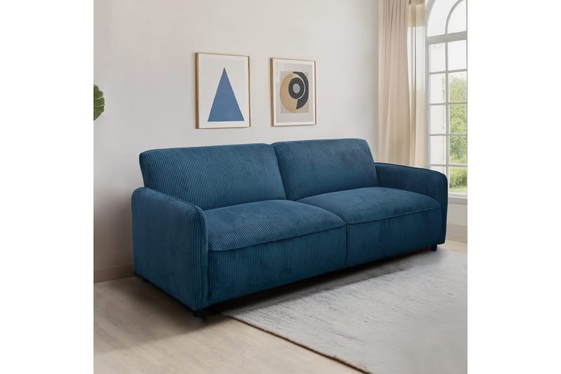 Alicia Bäddsoffa 3-sits - blå - Möbler - Vardagsrum - Bäddsoffor