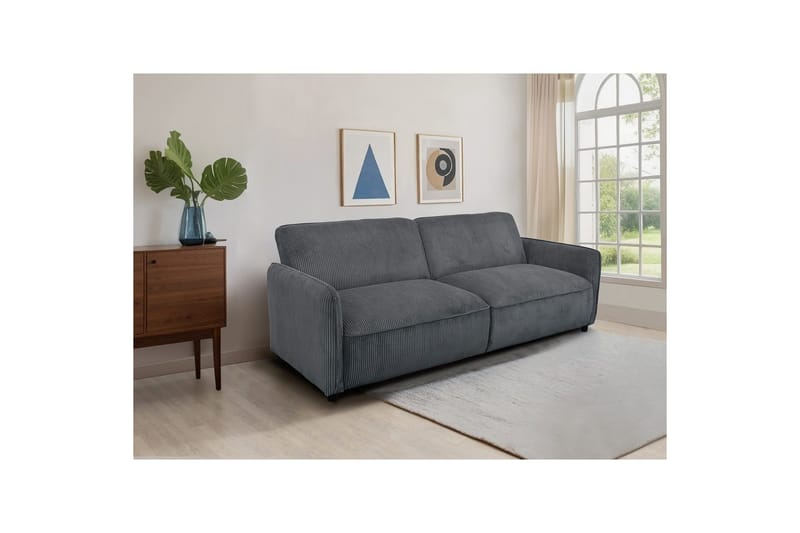 Alicia Bäddsoffa 3-sits - Grå - Möbler - Vardagsrum - Bäddsoffor