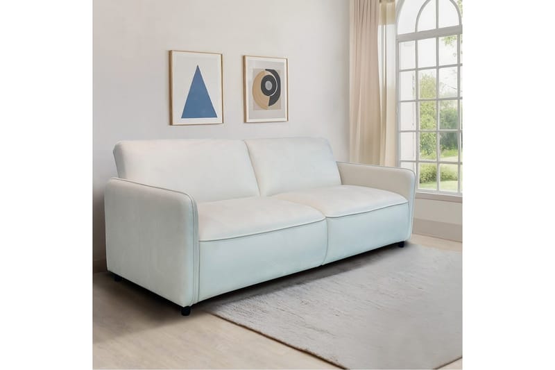 Alicia Bäddsoffa 3-sits - Vit - Möbler - Vardagsrum - Bäddsoffor
