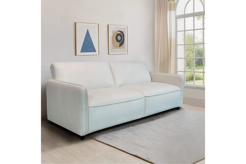 Alicia Bäddsoffa 3-sits - Vit - Möbler - Vardagsrum - Bäddsoffor