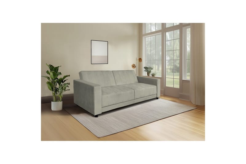 Allie Bäddsoffa 3-sits - Grå - Möbler - Vardagsrum - Bäddsoffor