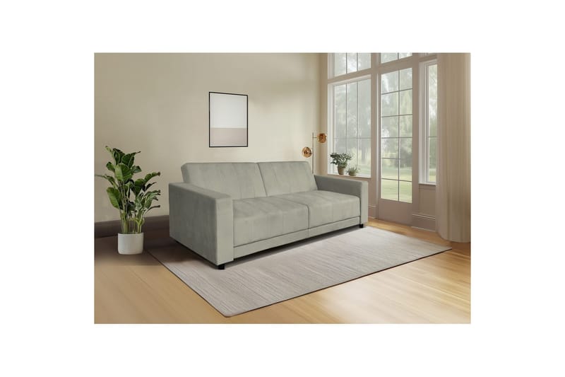 Allie Bäddsoffa 3-sits - Grå - Möbler - Vardagsrum - Bäddsoffor