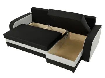 Alvared 3-sits Bäddsoffa divan vänster med förvaring - gul - Möbler - Vardagsrum - Bäddsoffor