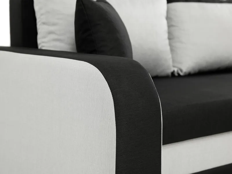 Alvared 3-sits Bäddsoffa med divan och förvaring - Möbler - Vardagsrum - Bäddsoffor - Hörnbäddsoffa