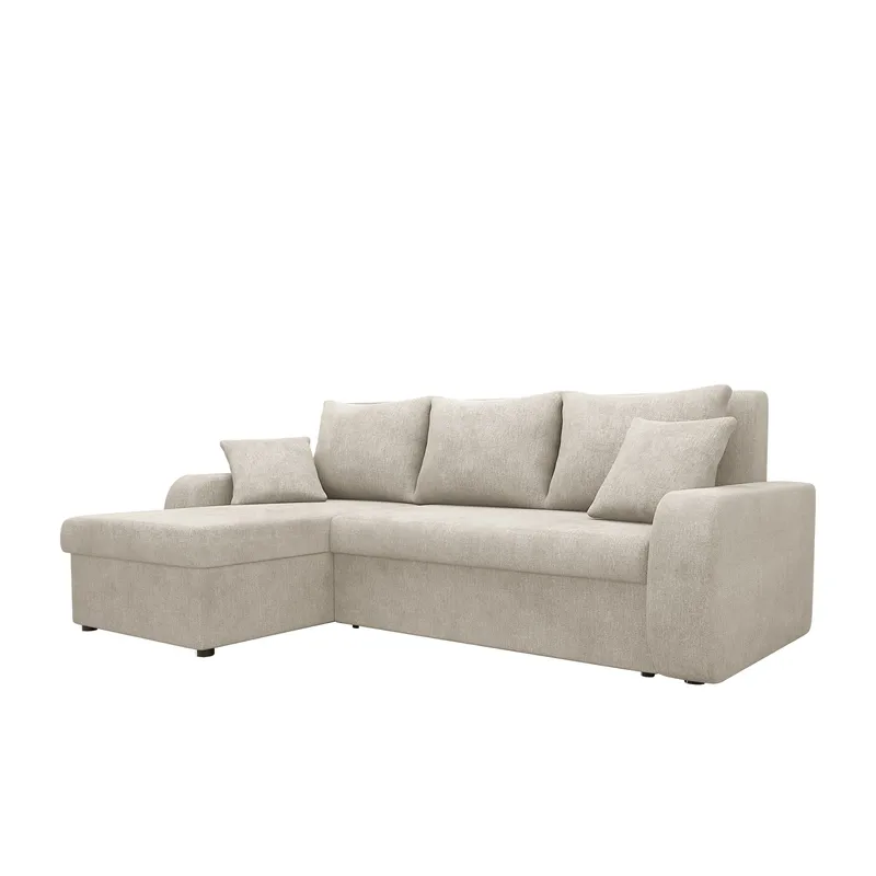 Alvared 3-sits Bäddsoffa med Divan Vänster, Beige