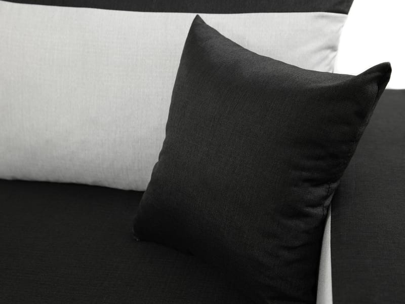 Alvared 3-sits Bäddsoffa med Divan Vänster - Vit - Möbler - Vardagsrum - Bäddsoffor - Hörnbäddsoffa