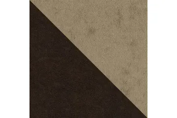 Alvared 3-sits Hörnbäddsoffa Universal - Brun/Beige - Möbler - Vardagsrum - Bäddsoffor