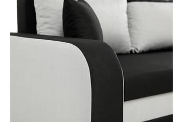 Alvared 3-sits Hörnbäddsoffa Universal - Röd/Grå - Möbler - Vardagsrum - Bäddsoffor