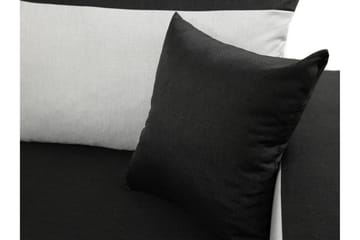Alvared 3-sits Hörnbäddsoffa Universal - Röd/Grå - Möbler - Vardagsrum - Bäddsoffor