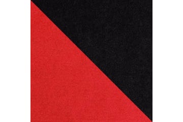 Alvared 4-sits Bäddsoffa med Dubbeldivan med Förvaring - Röd/Svart - Möbler - Vardagsrum - Bäddsoffor - U bäddsoffa