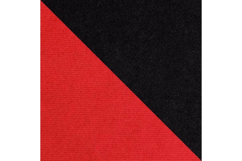 Alvared 4-sits Bäddsoffa med Dubbeldivan med Förvaring - Röd/Svart - Möbler - Vardagsrum - Bäddsoffor - U bäddsoffa