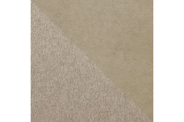 Alvared 4-sits Bäddsoffa med Dubbeldivan med Förvaring - Sammet/Beige - Möbler - Vardagsrum - Bäddsoffor - U bäddsoffa