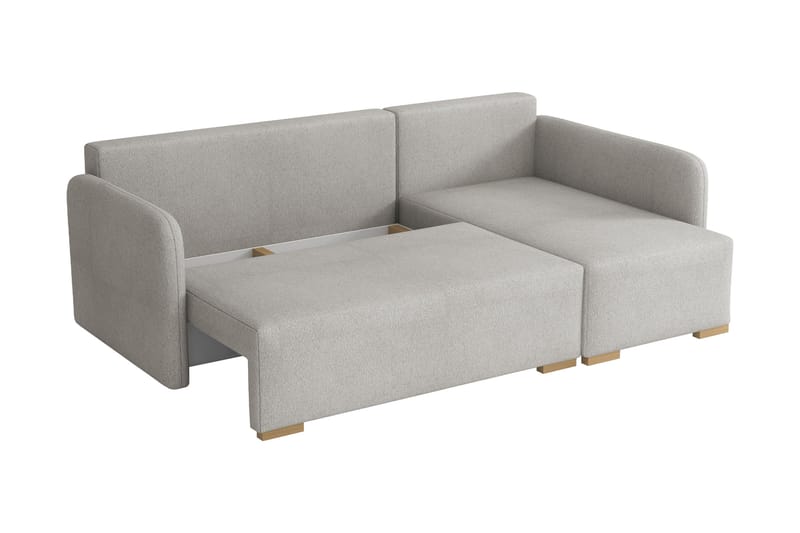 Amelus Bäddsoffa m. Divan 4-sits - Beige - Möbler - Vardagsrum - Bäddsoffor