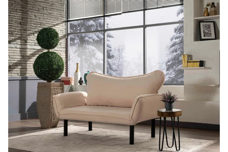 Annabelle Bäddsoffa 2-sits - Beige - Möbler - Vardagsrum - Bäddsoffor